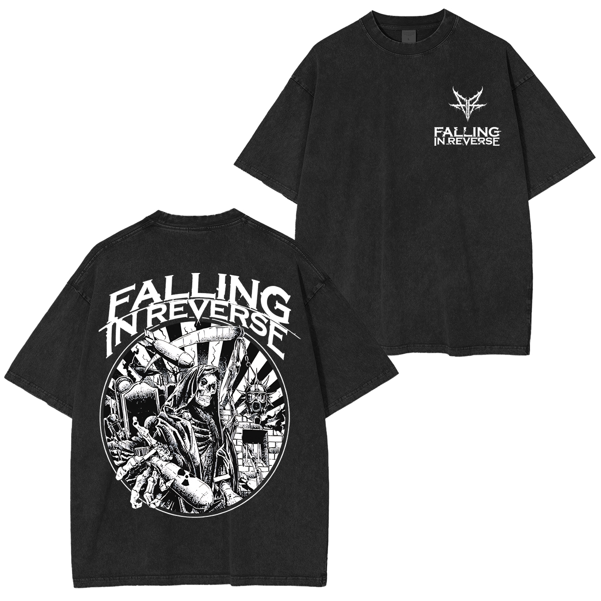 Falling In Reverse Washed Unisex T-shirt