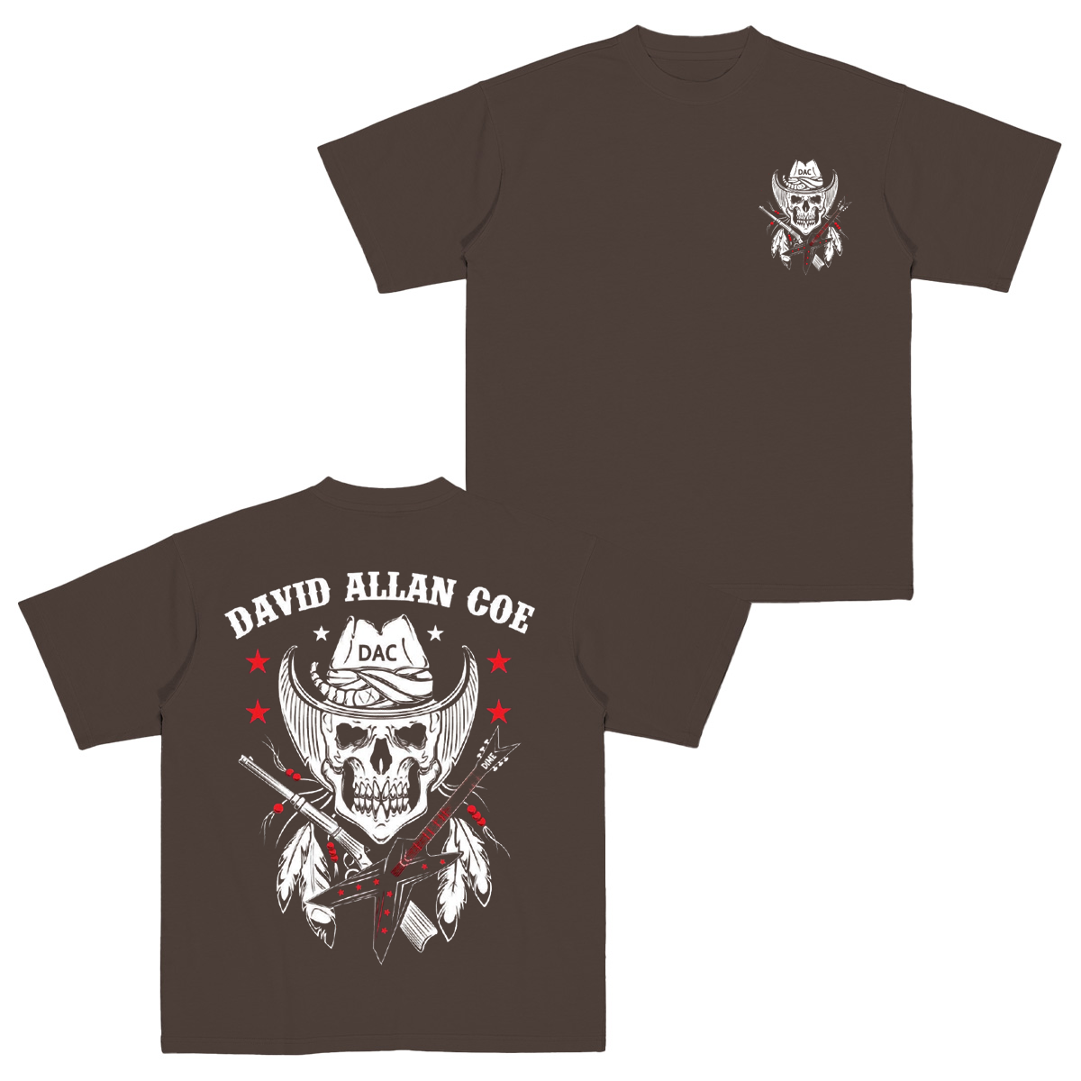 David Allan Coe Cotton Unisex T-shirt