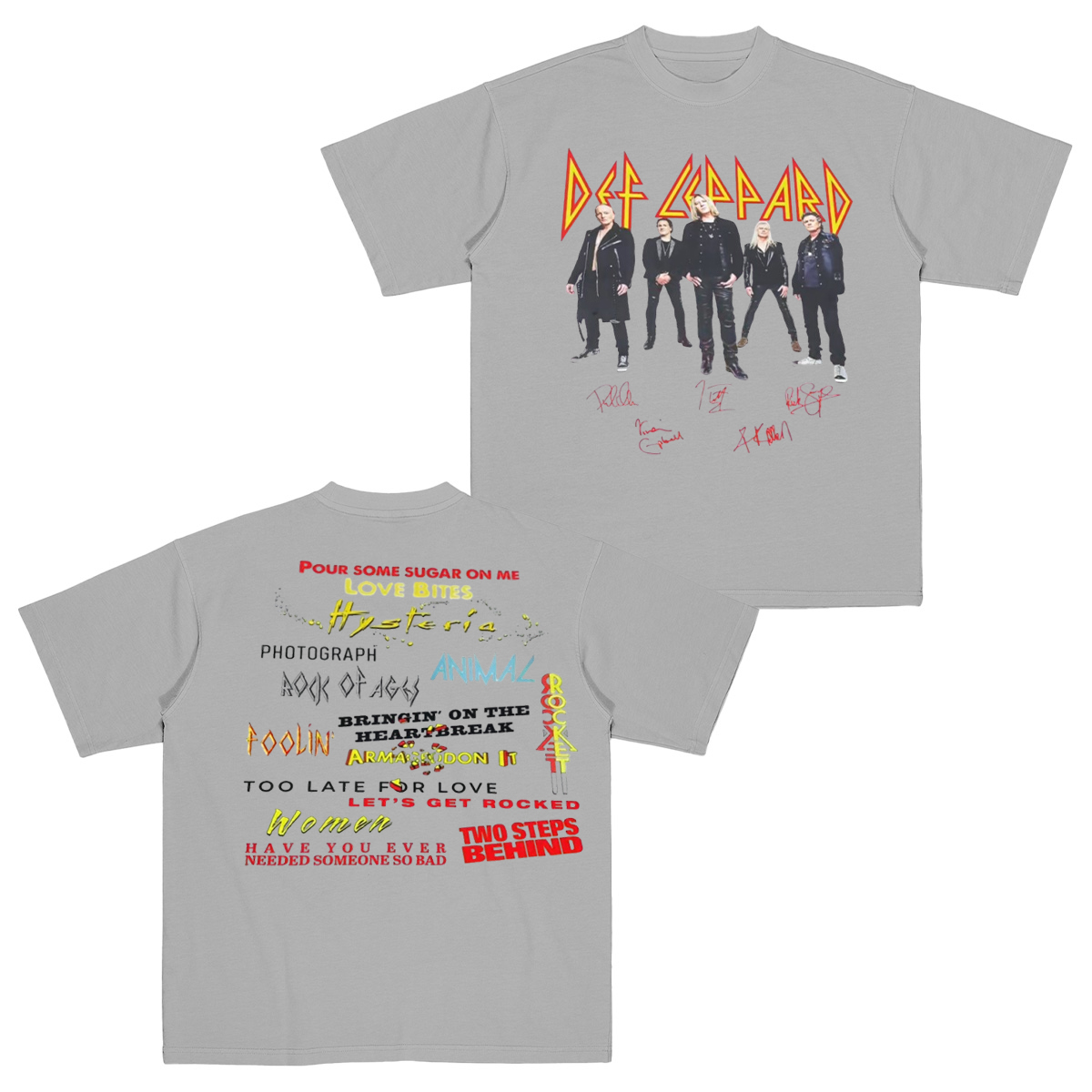 Def Leppard Cotton Unisex T-shirt