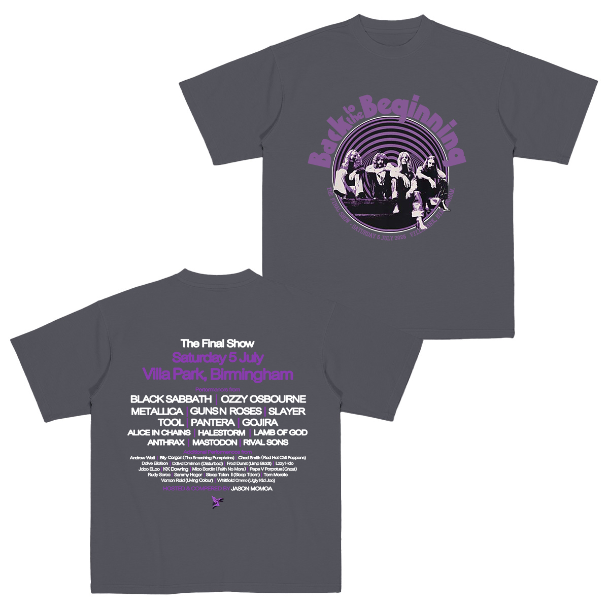 Black Sabbath And Ozzy Osbourne Unisex T-Shirt