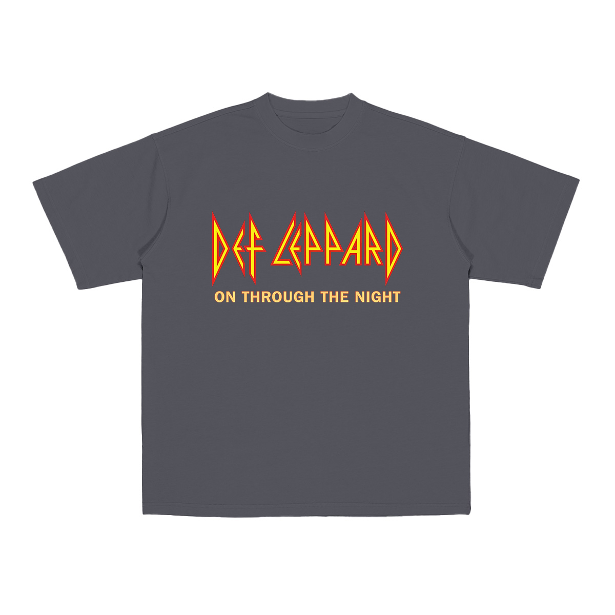 Vintage romance meets arena rock power. Def Leppard Cotton Unisex T-shirt