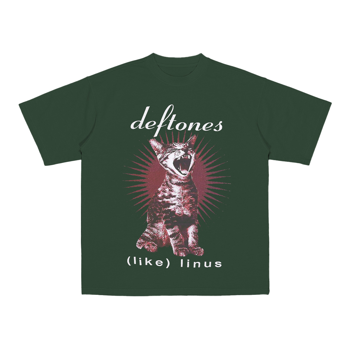 Deftones Like Linus Album Cover Boyfriend Fit Girls Cotton Unisex T-shirt