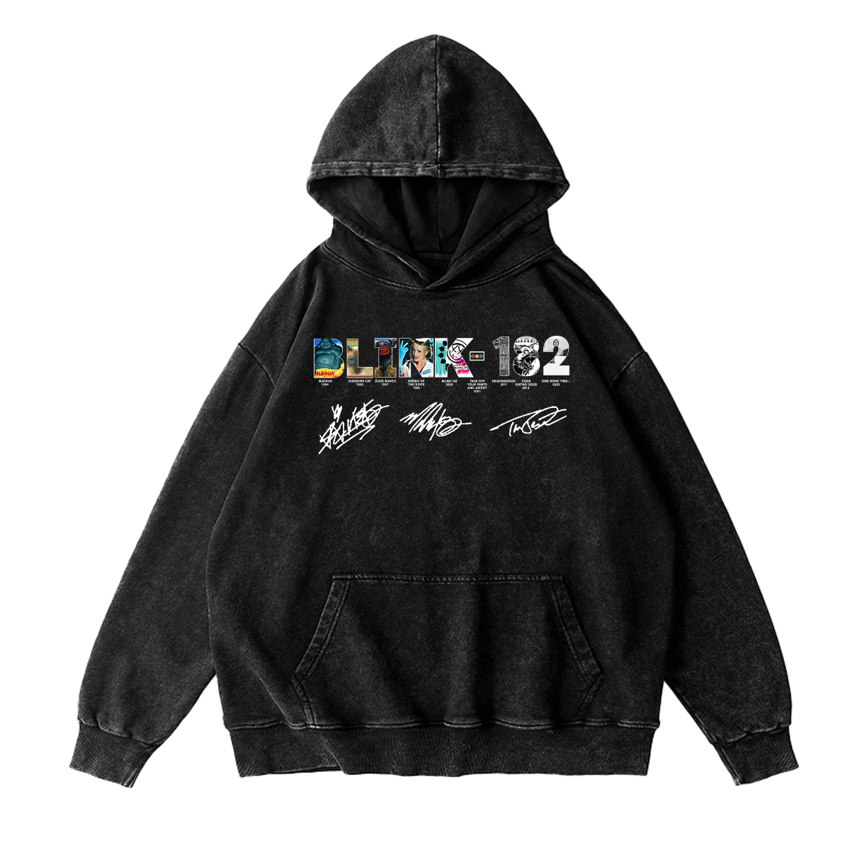 Blink-182 Washed Unisex Hoodie