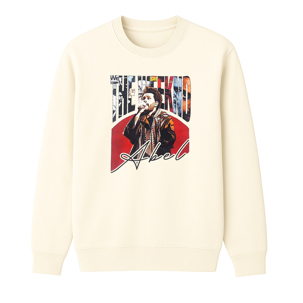 The Weeknd Unisex Cotton Creneck Sweatshirt