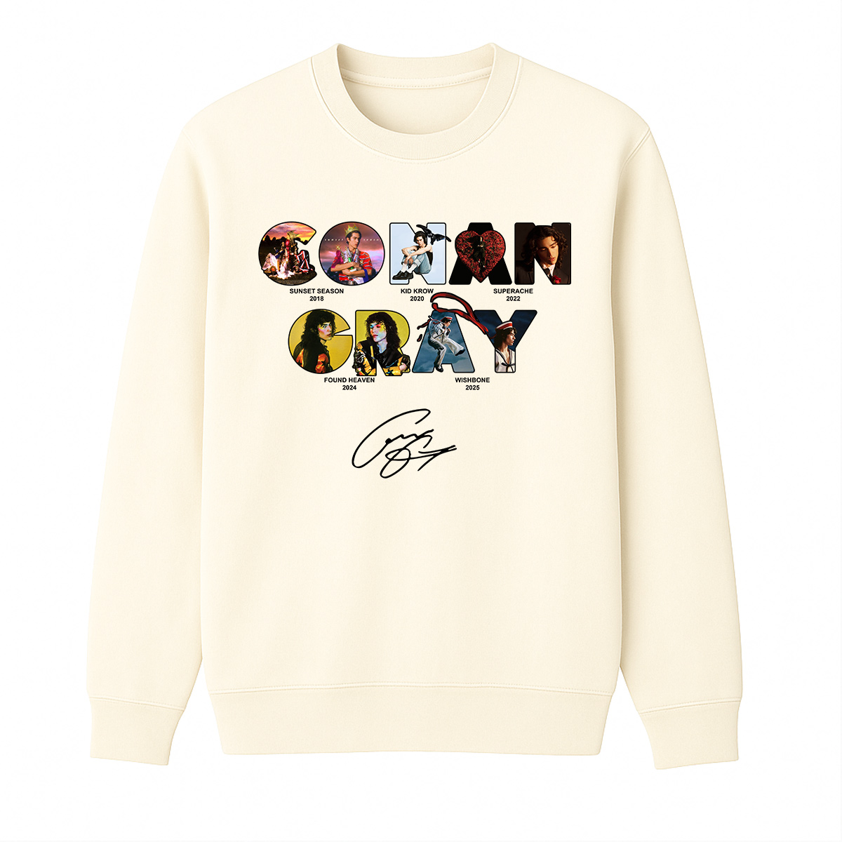 Conan Gray Unisex Cotton Creneck Sweatshirt