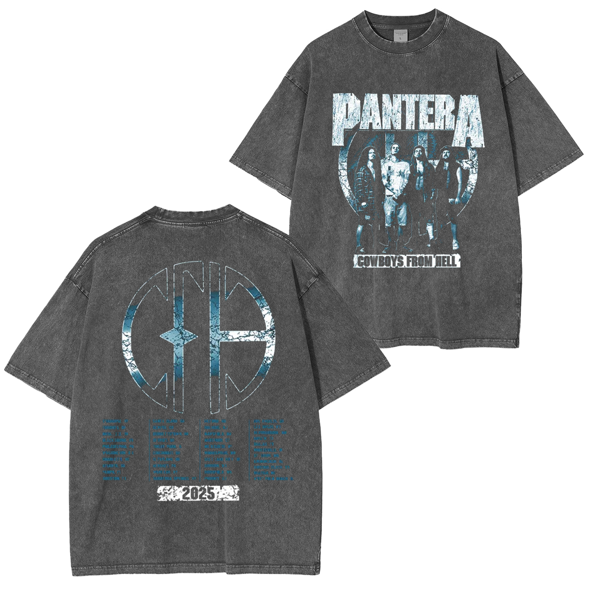 Pantera Tour Washed Unisex T-Shirt