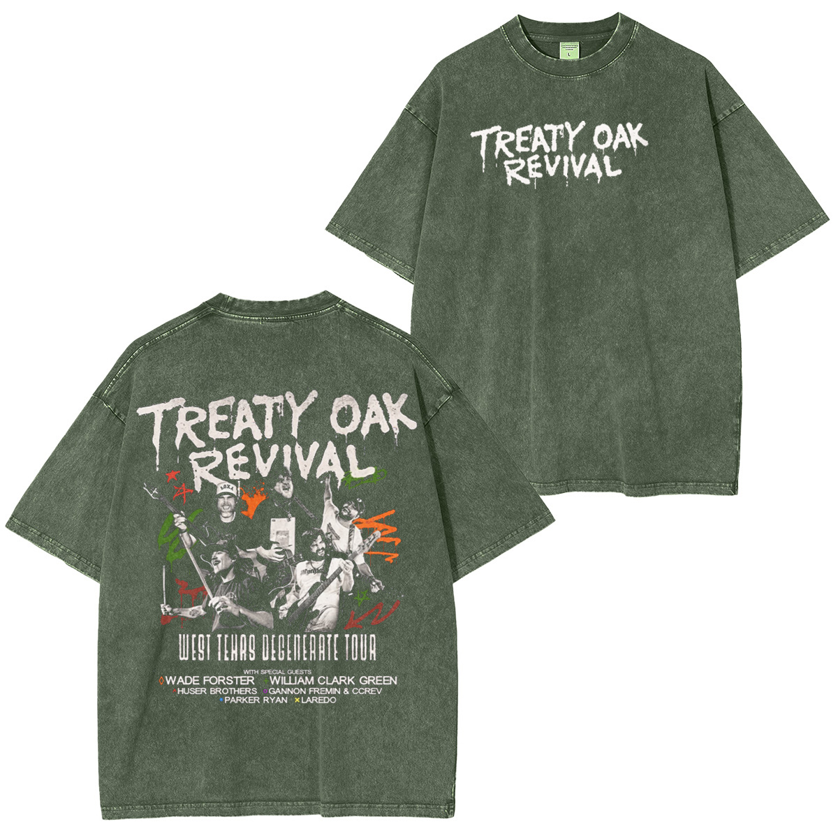 Treaty Oak Revival Washed Unisex T-Shirt