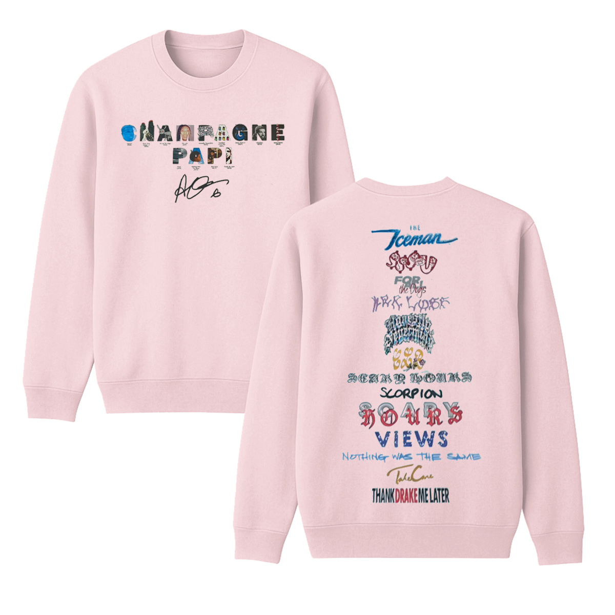 Drake Unisex Cotton Creneck Sweatshirt