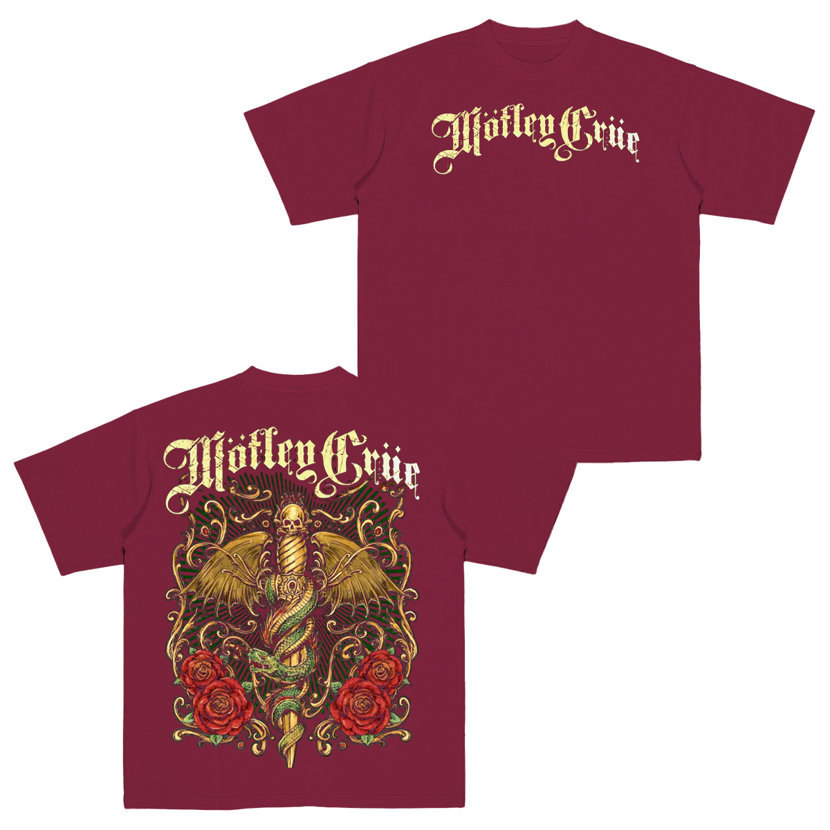 Motley Crue Cotton Unisex T-Shirt