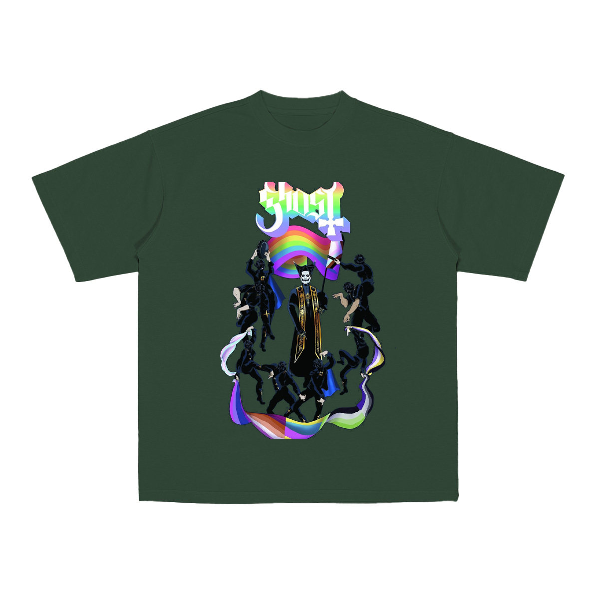 Ghost Cotton Unisex T-shirt