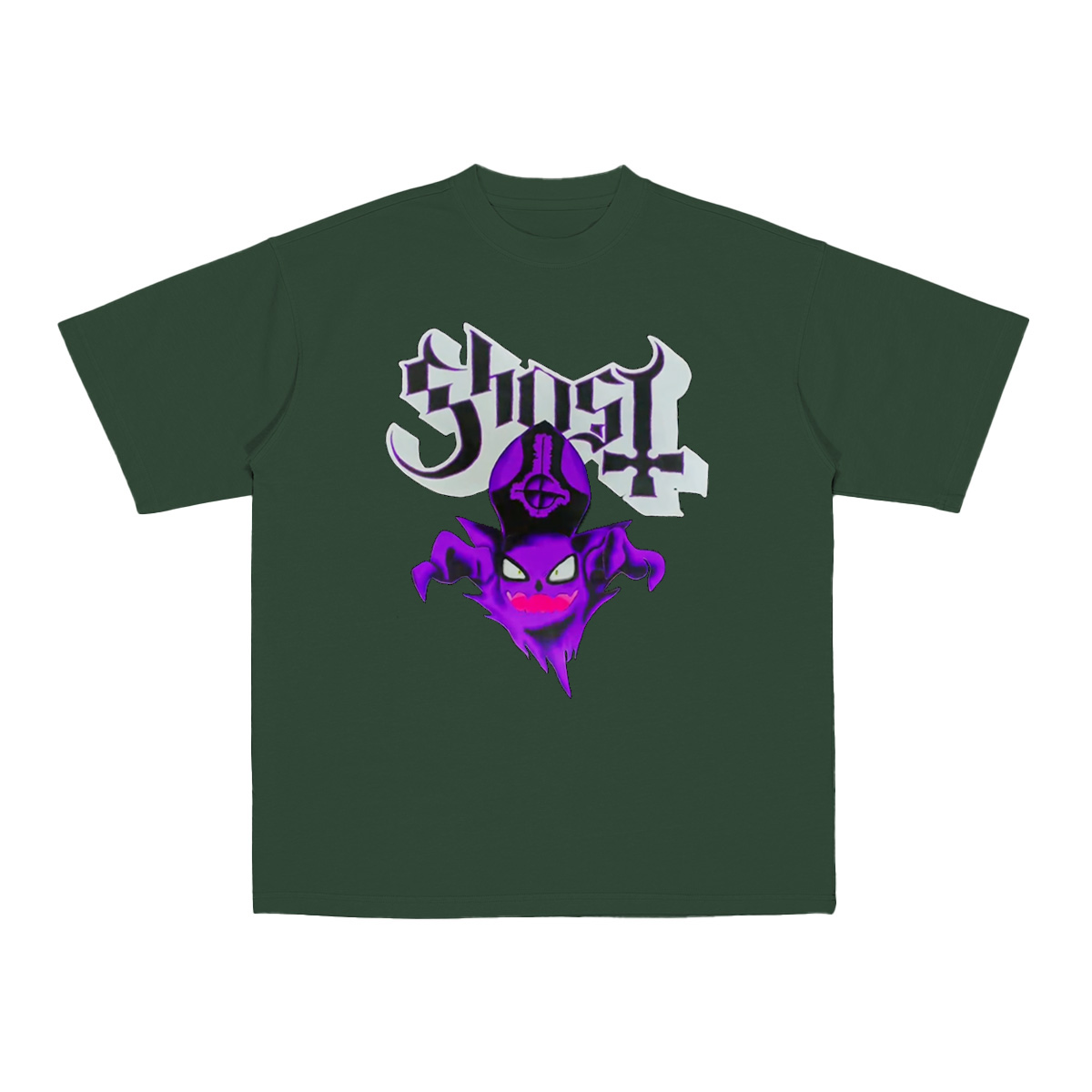 Ghost x Gastly Cotton Unisex T-shirt