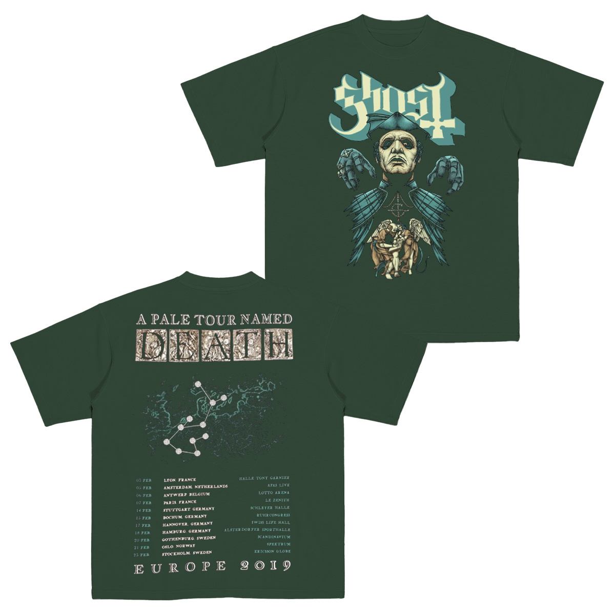 Ghost Cotton Unisex T-shirt