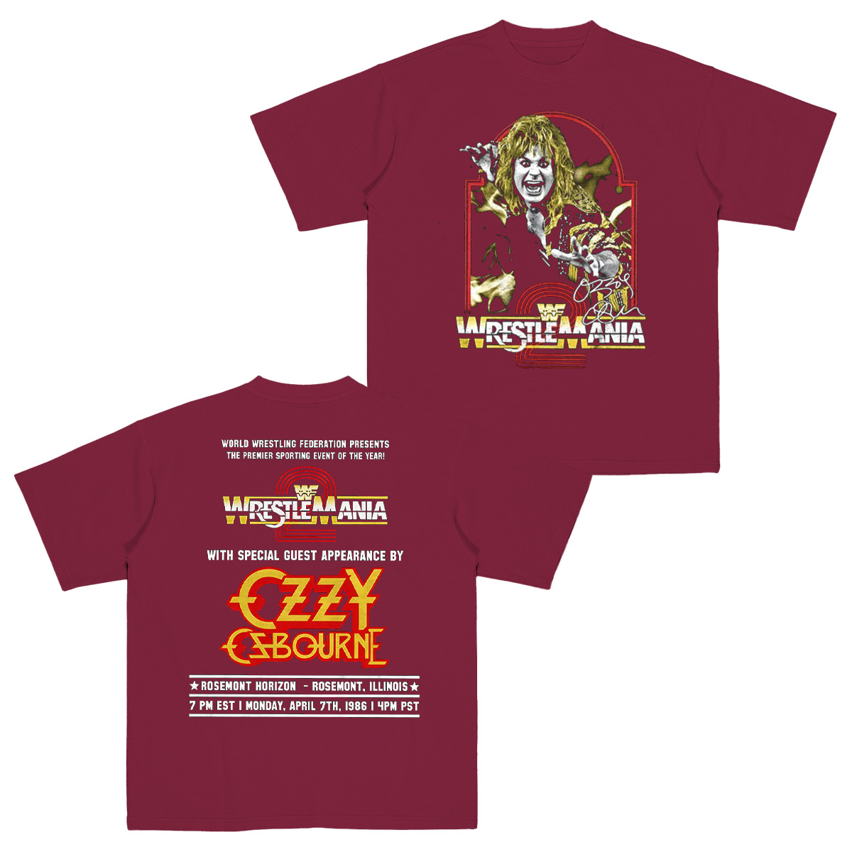 Ozzy Osbourne Cotton Unisex T-shirt