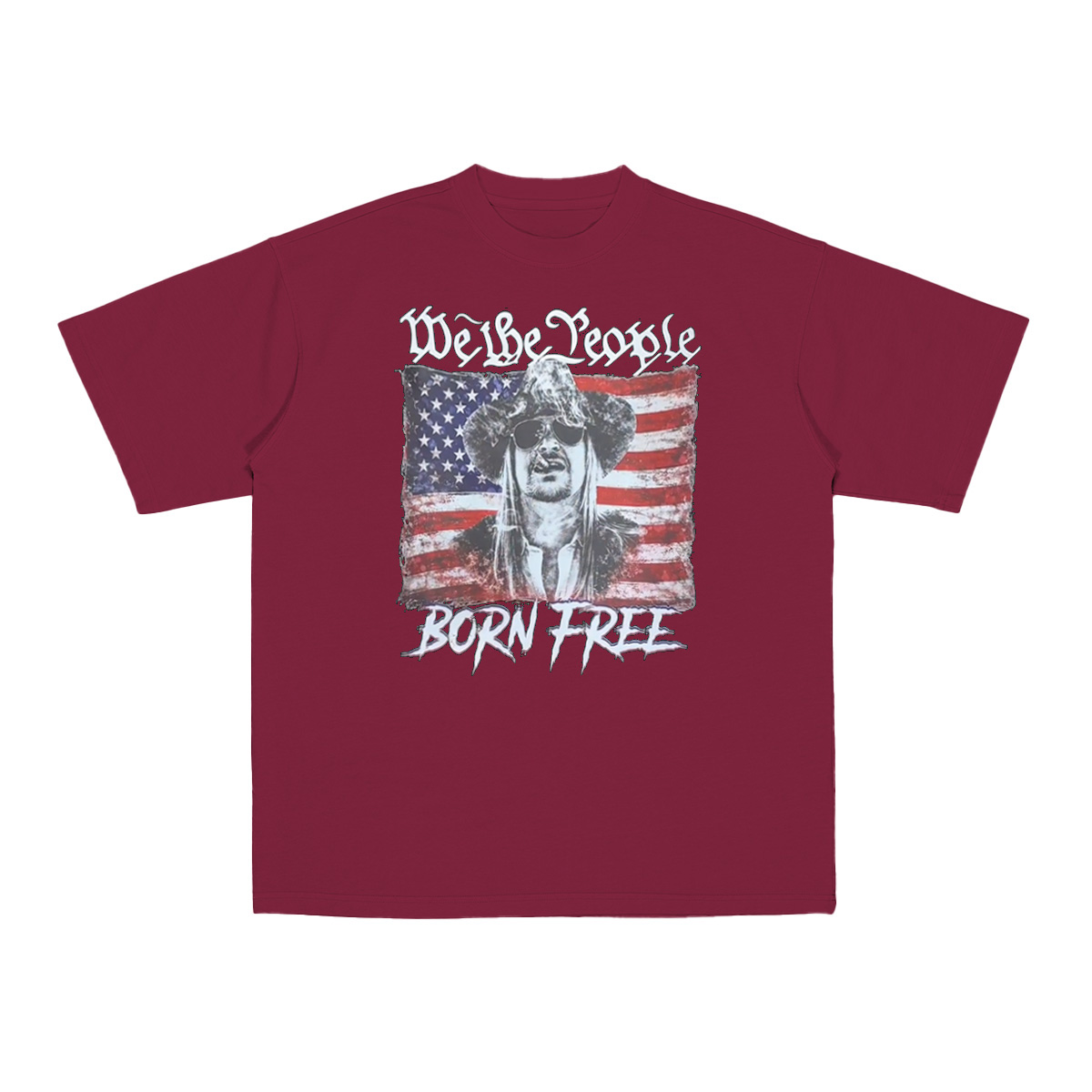 We The People Born Free Kid Rock Cotton Unisex T-shirt