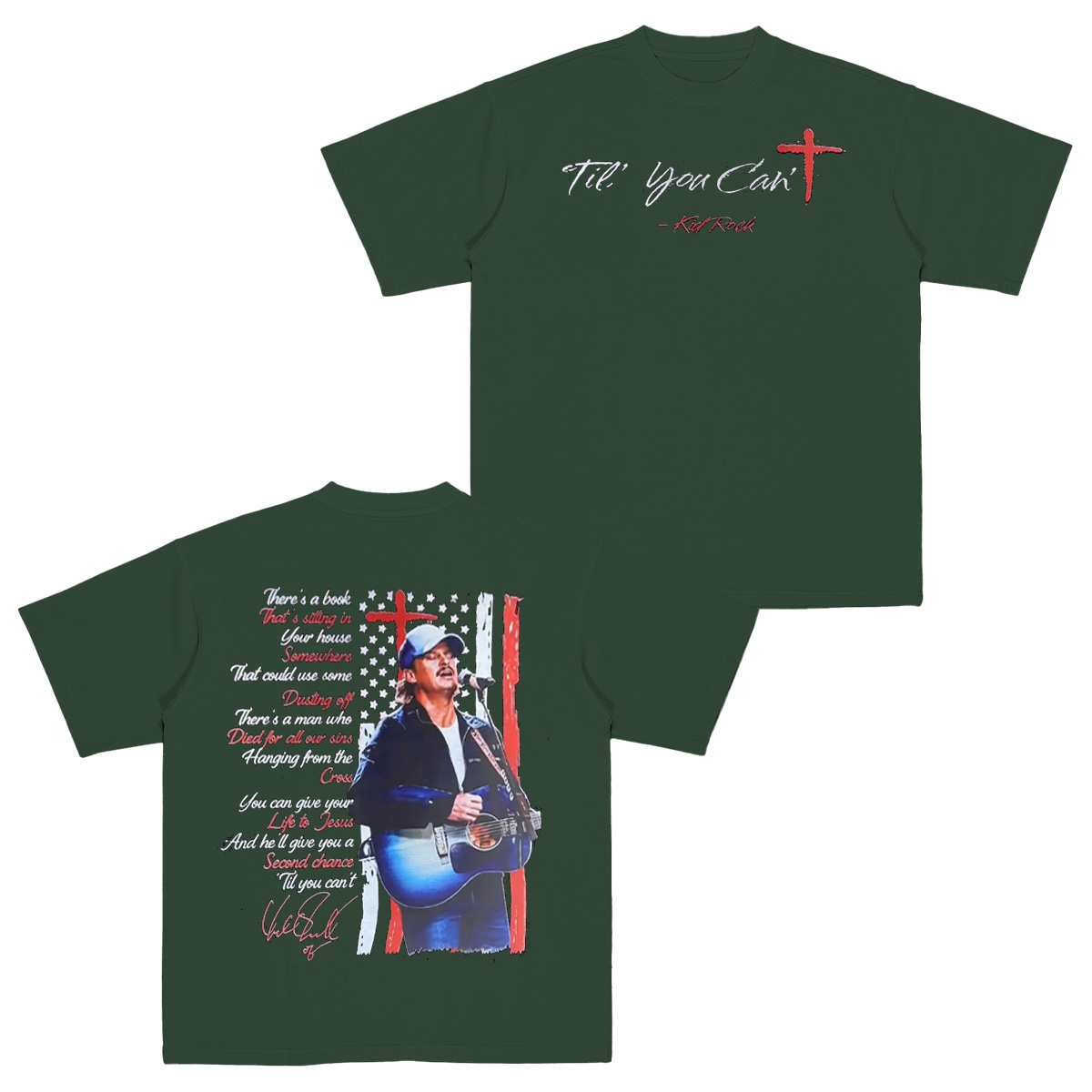 Til You Can't Kid Rock Cotton Unisex T-shirt