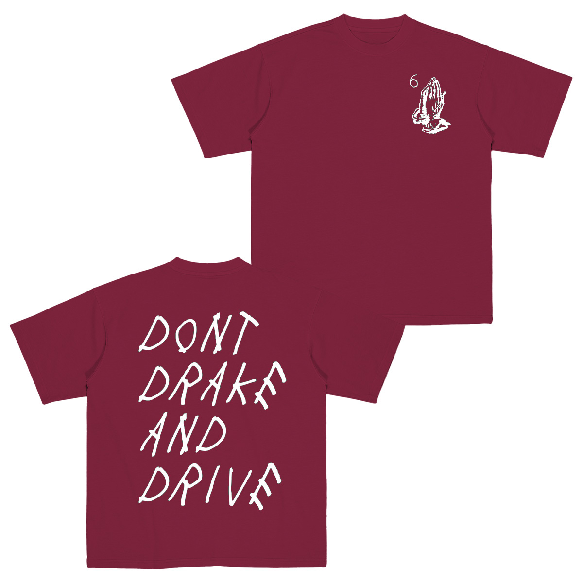 DONT DRAKE AND DRIVE Drake Cotton Unisex T-shirt