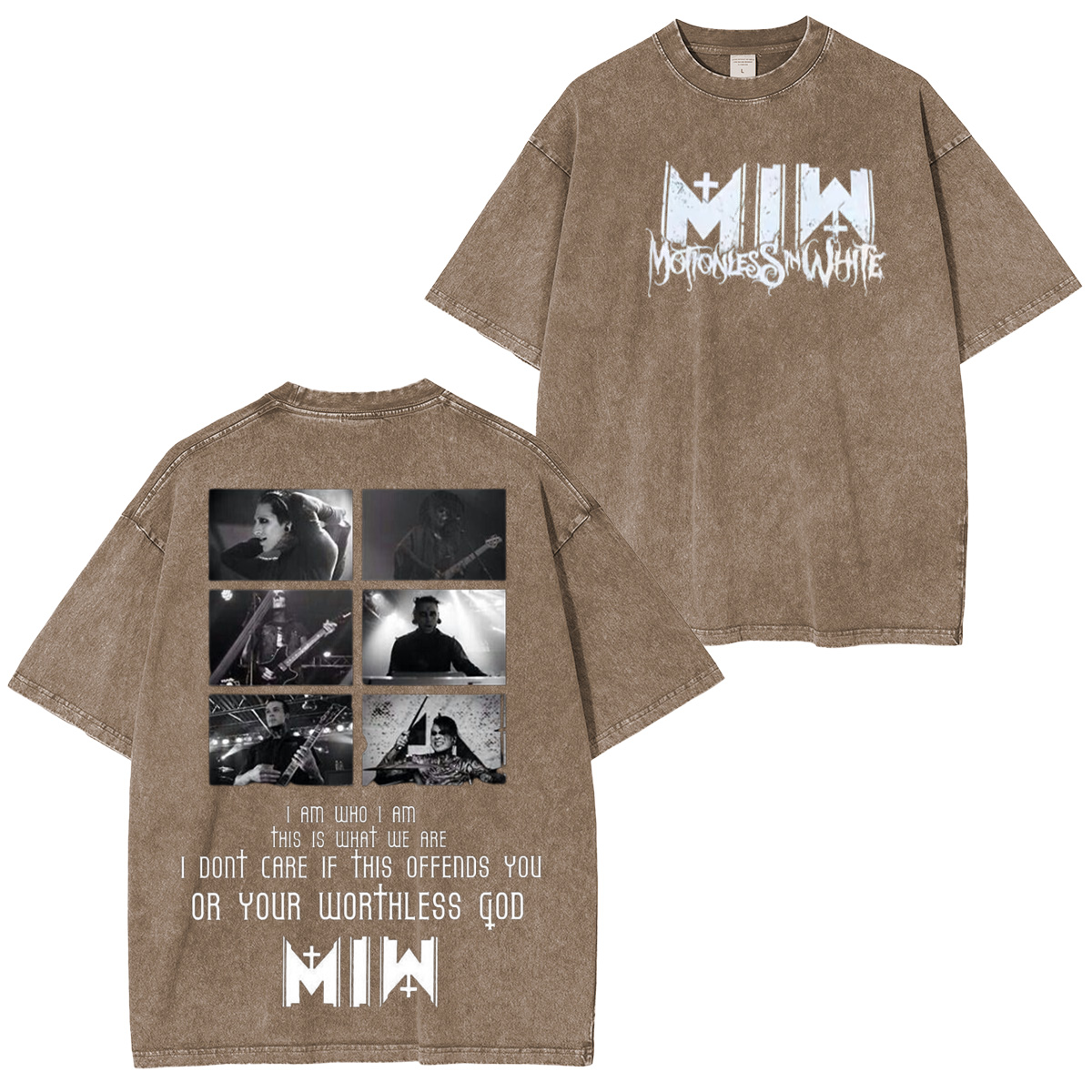 Motionless In White Washed Unisex T-Shirt