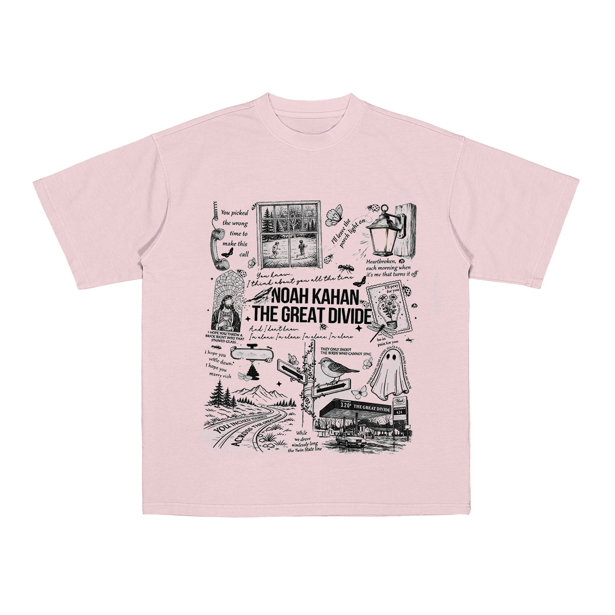 Noah Kahan The Great Divide Cotton Unisex T-shirt