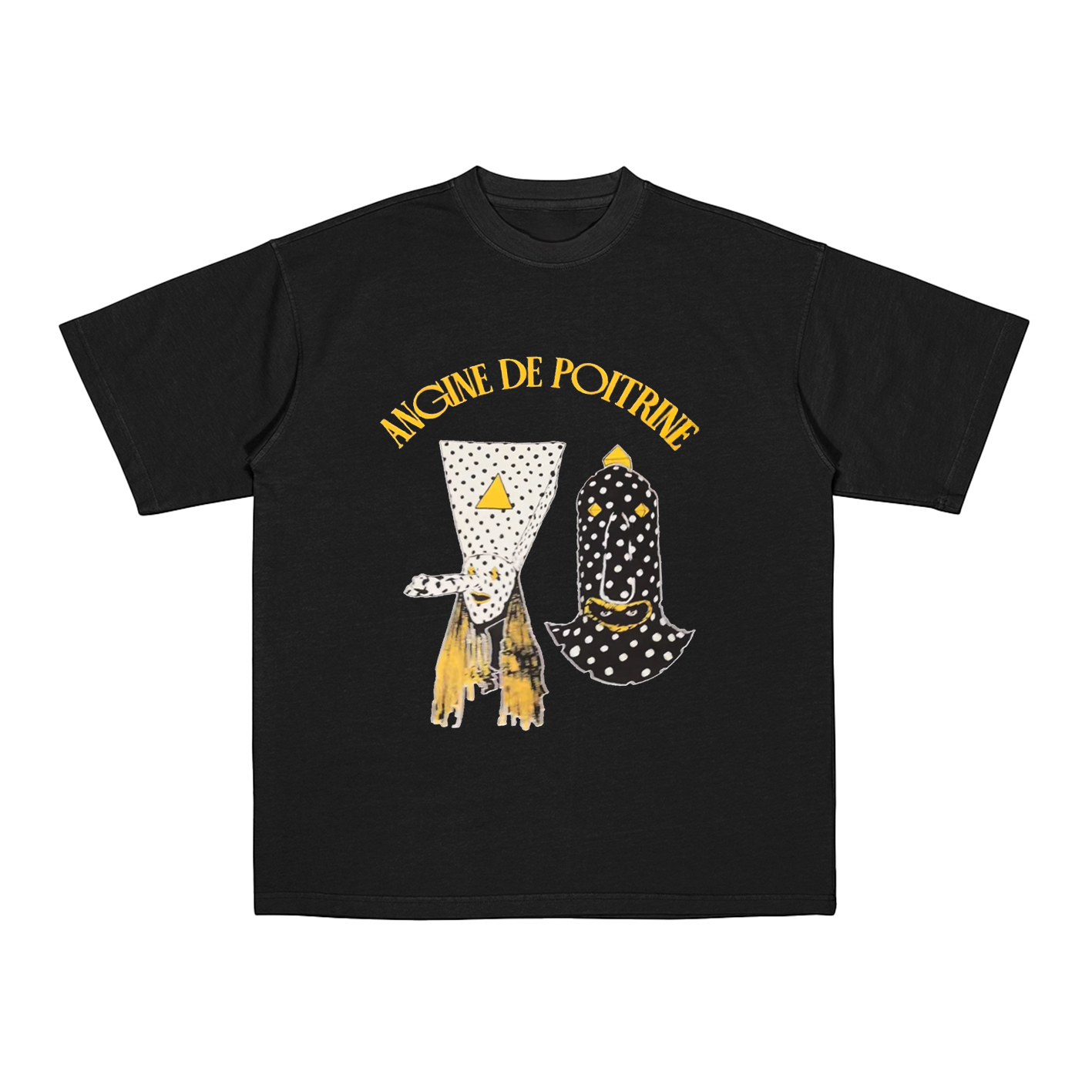 Angine De Poitrine Cotton Unisex T-shirt