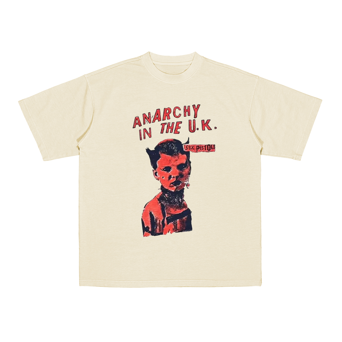 Anarchy in the U.K Sex Pistols Band Cotton Unisex T-shirt