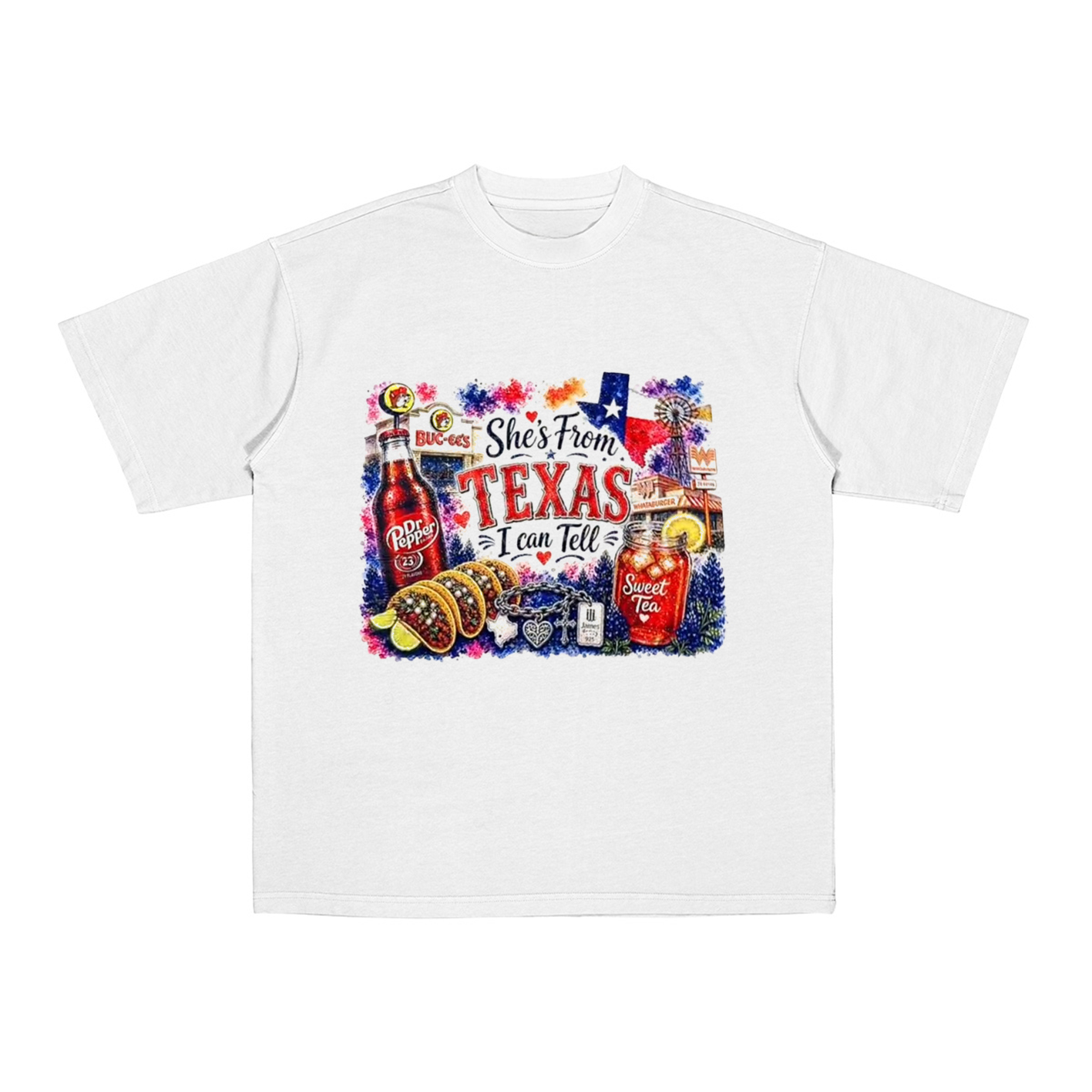 Shes from Texas I Can Tell Lyric Unisex T-shirt/Crewneck/Hoodie