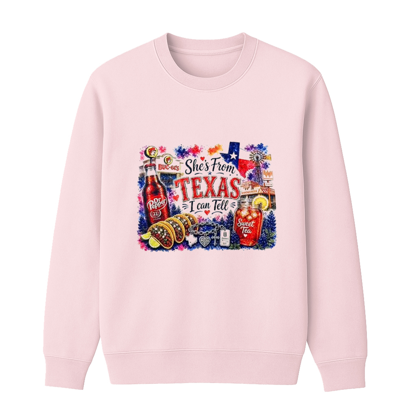 Shes from Texas I Can Tell Lyric Unisex T-shirt/Crewneck/Hoodie