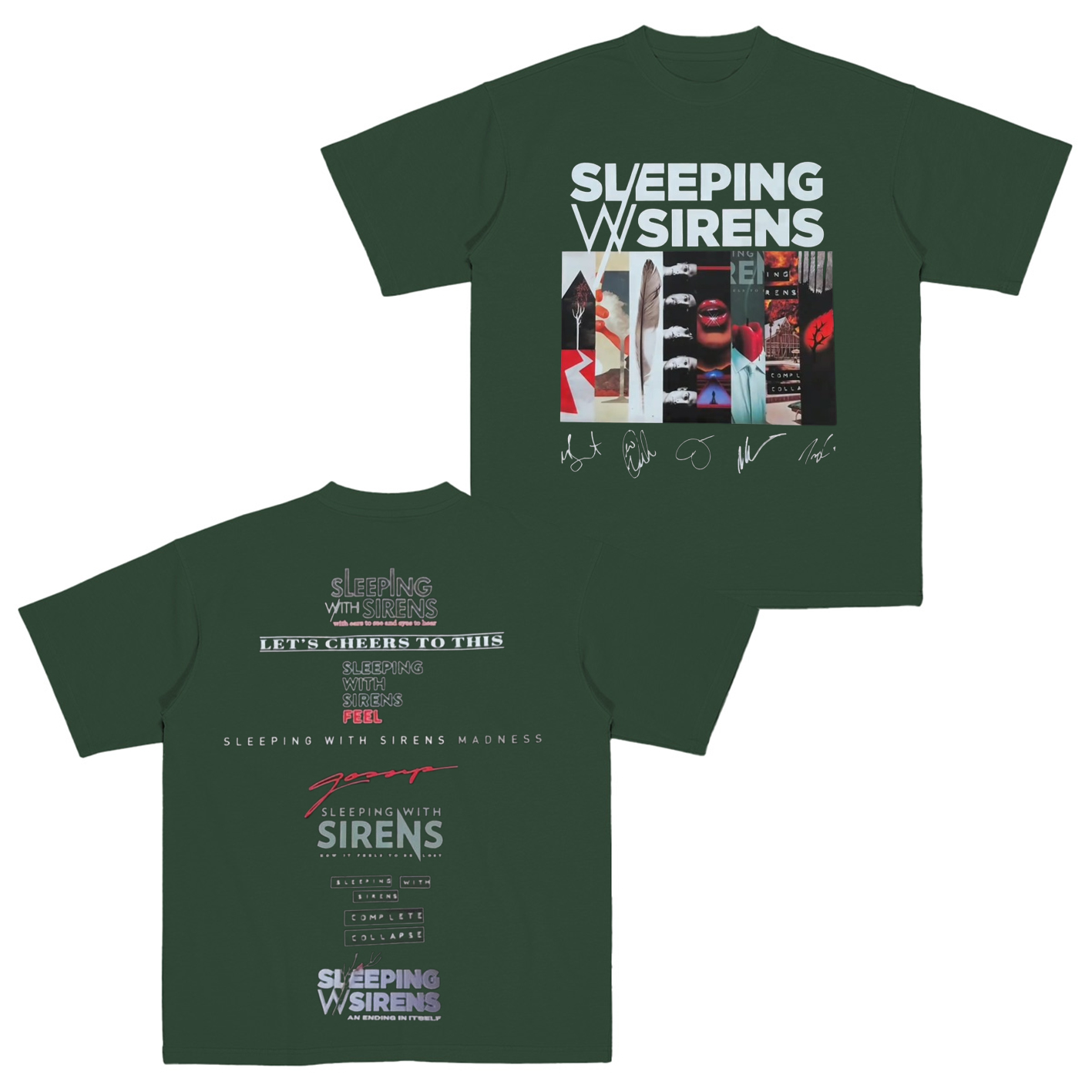 Sleeping With Sirens Cotton Unisex T-shirt