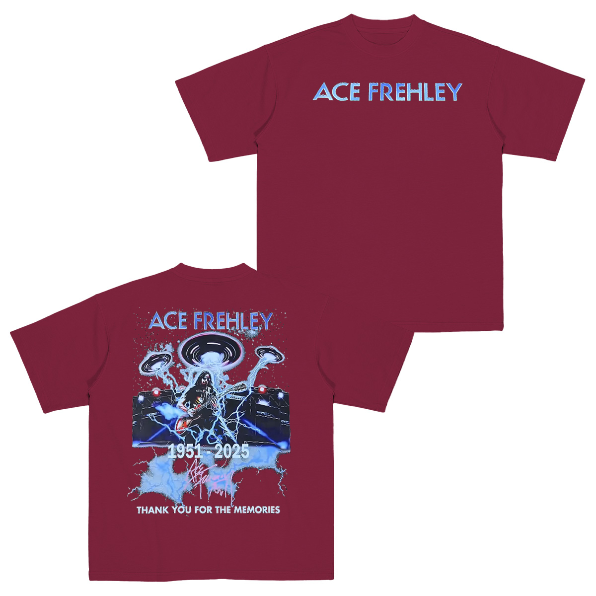 Ace Frehley Cotton Unisex T-shirt
