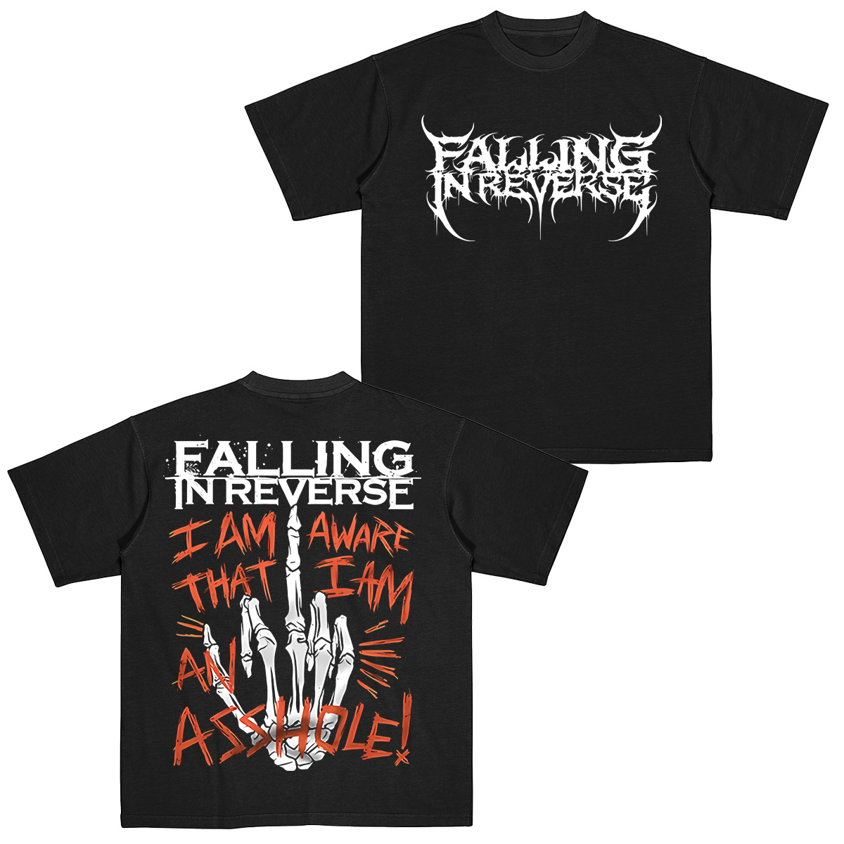 Falling In Reverse Cotton Unisex T-shirt