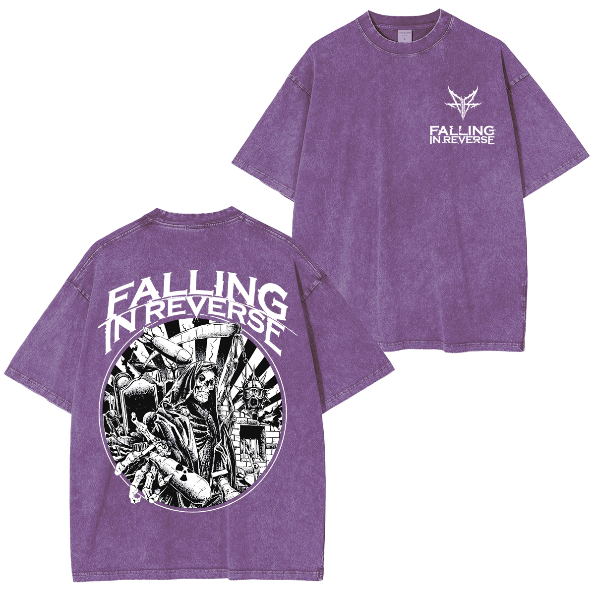 Falling In Reverse Washed Unisex T-shirt