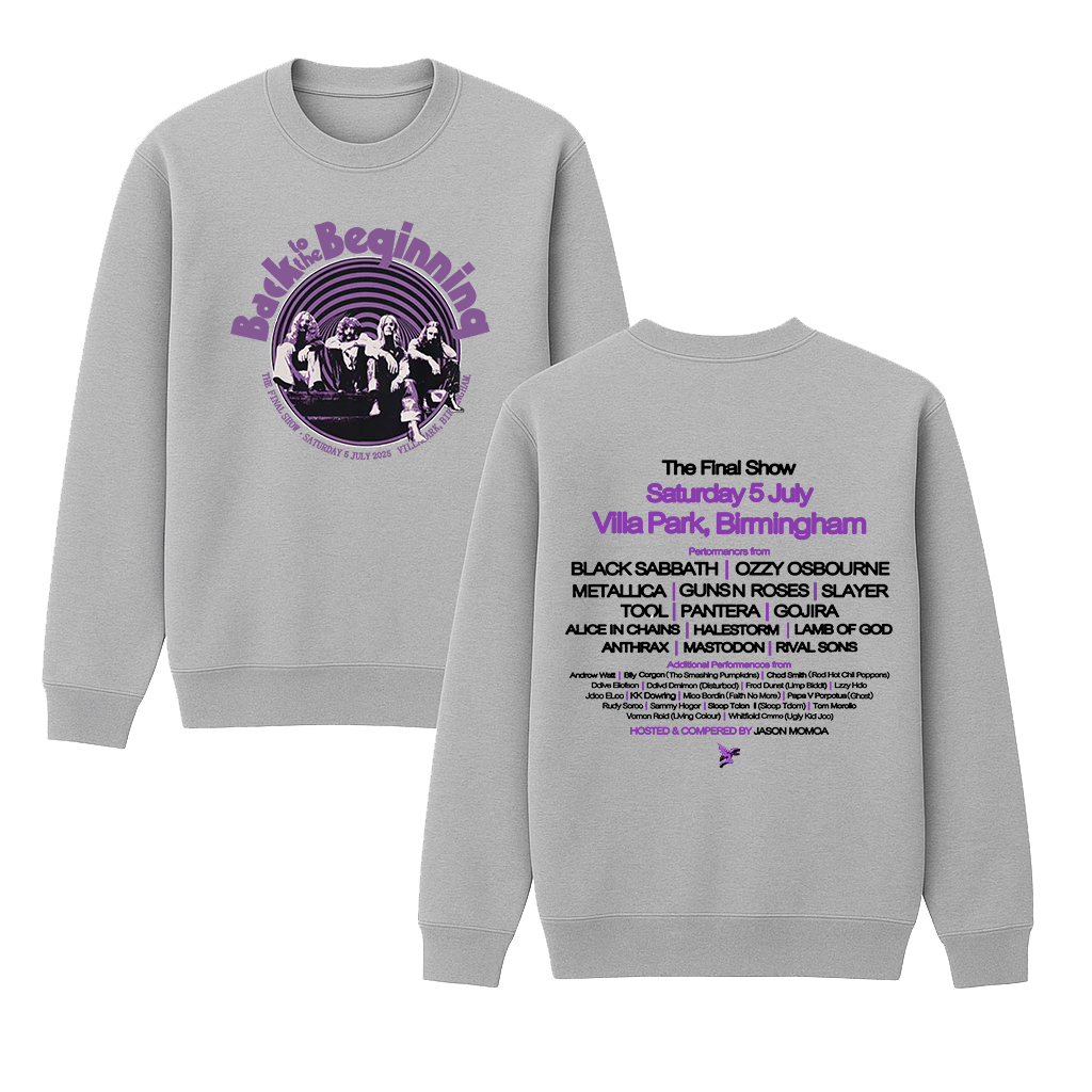 Black Sabbath And Ozzy Osbourne Cotton Unisex Crewneck Sweatshirt