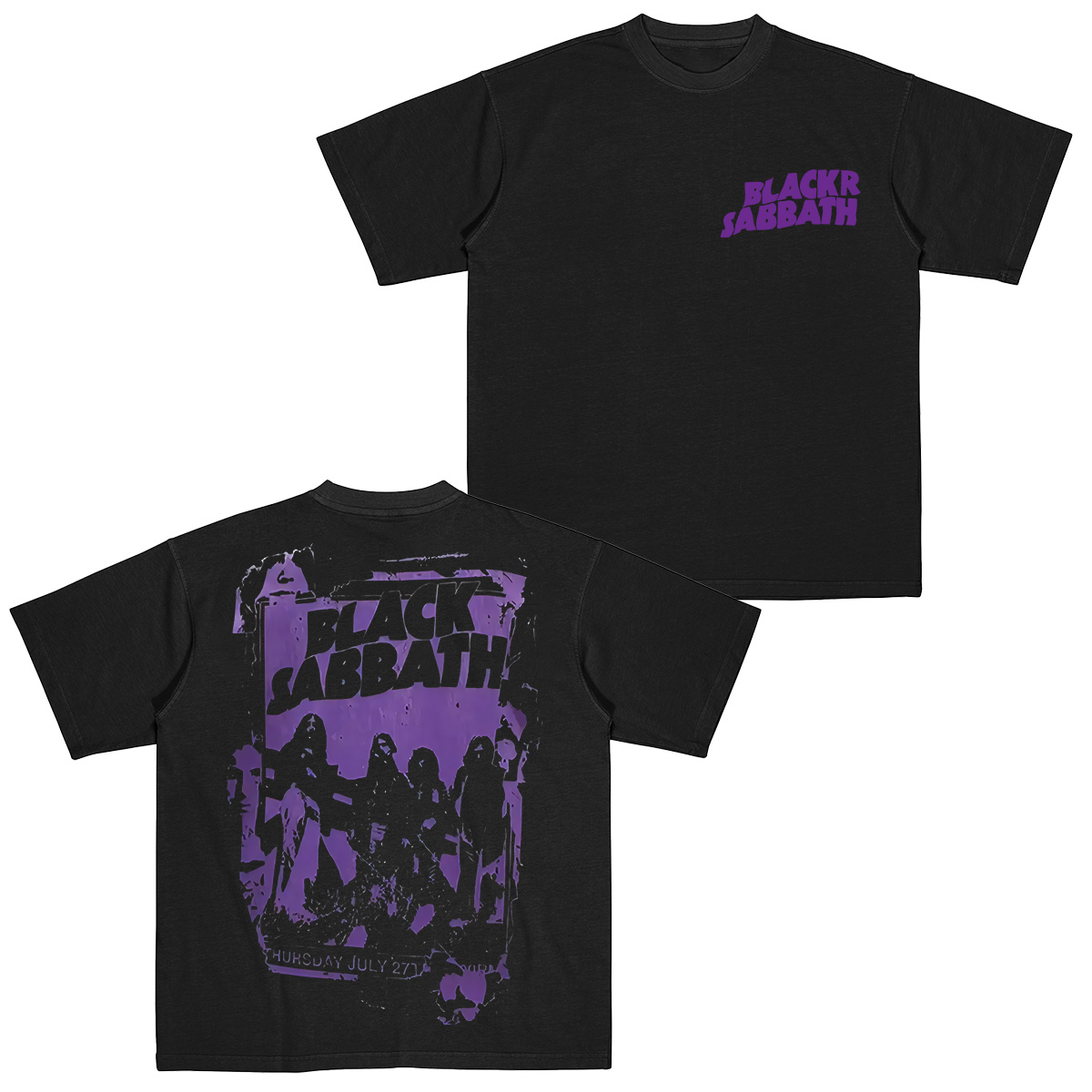 Black Sabbath Cotton Unisex T-shirt