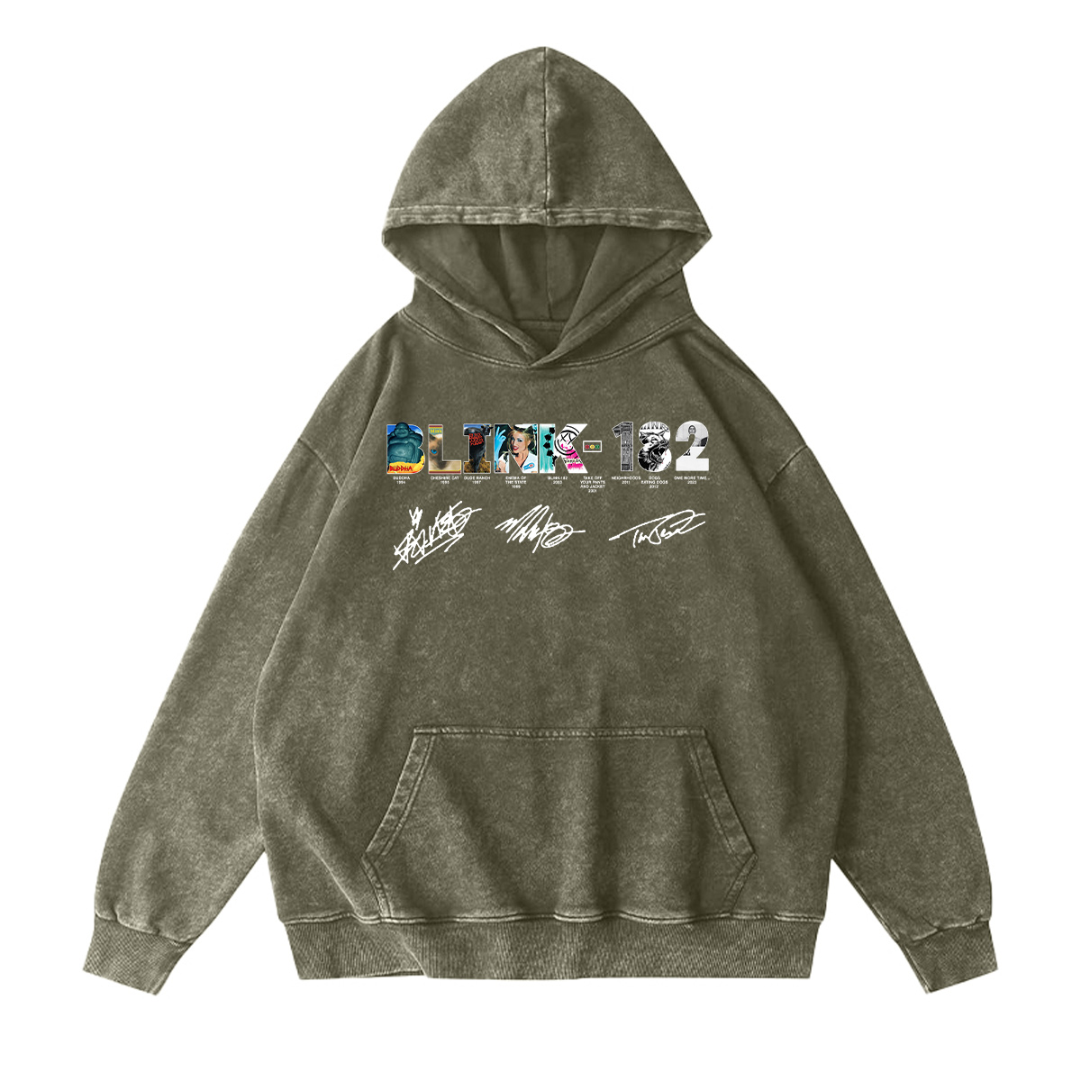 Blink-182 Washed Unisex Hoodie