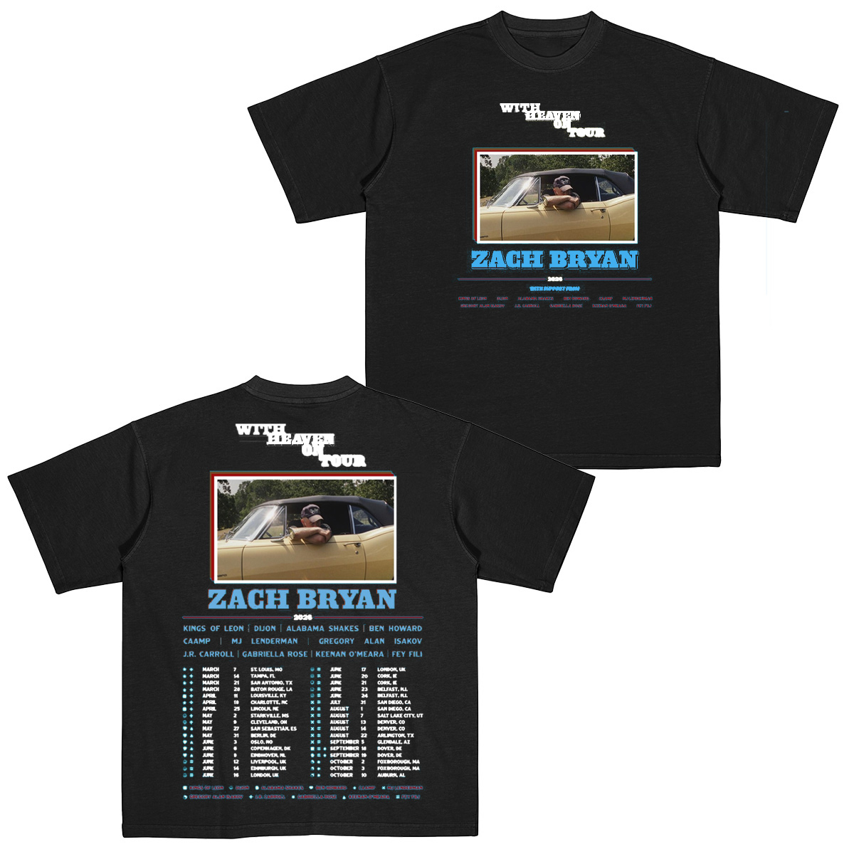 Zach Bryan Cotton Unisex T-shirt