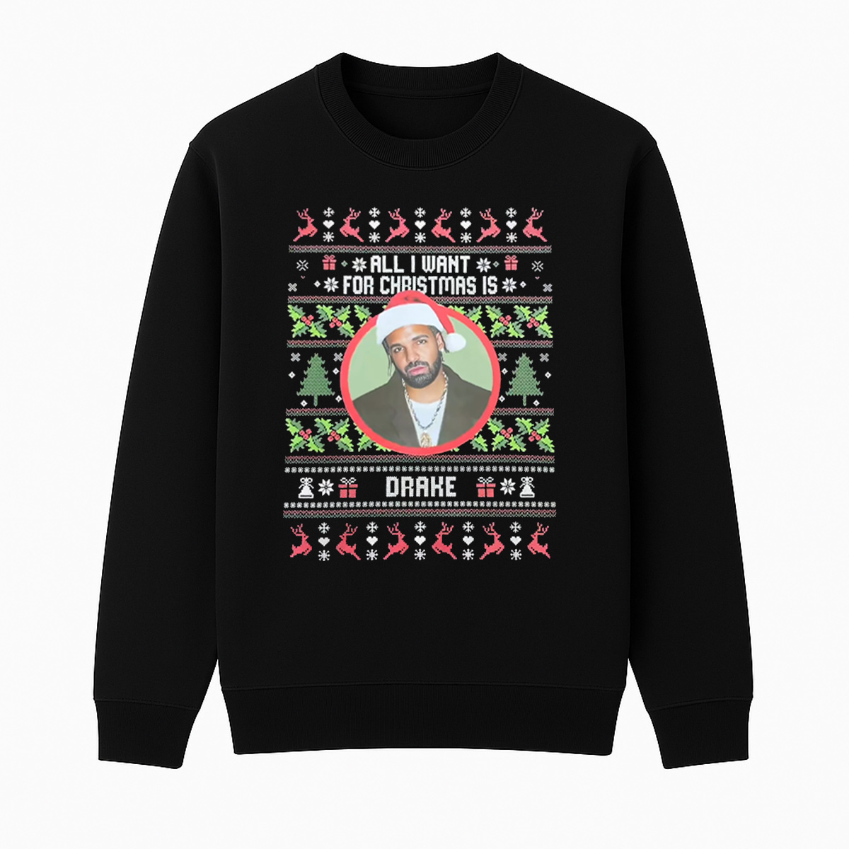 Drake Unisex Cotton Creneck Sweatshirt