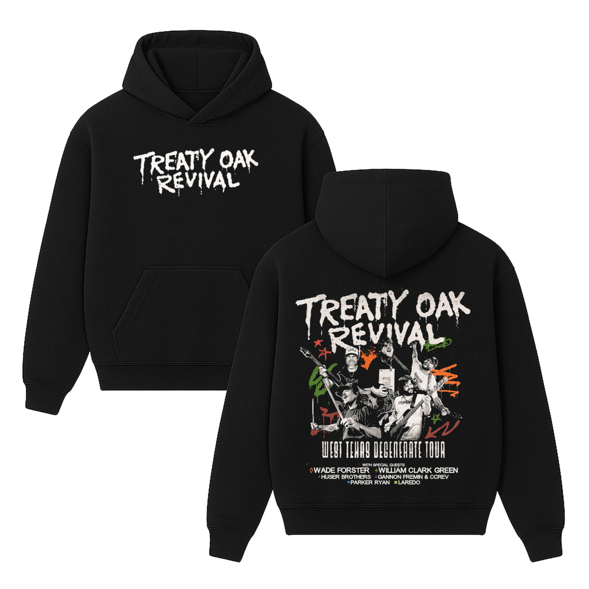 Treaty Oak Revival Cotton Unisex Hoodie
