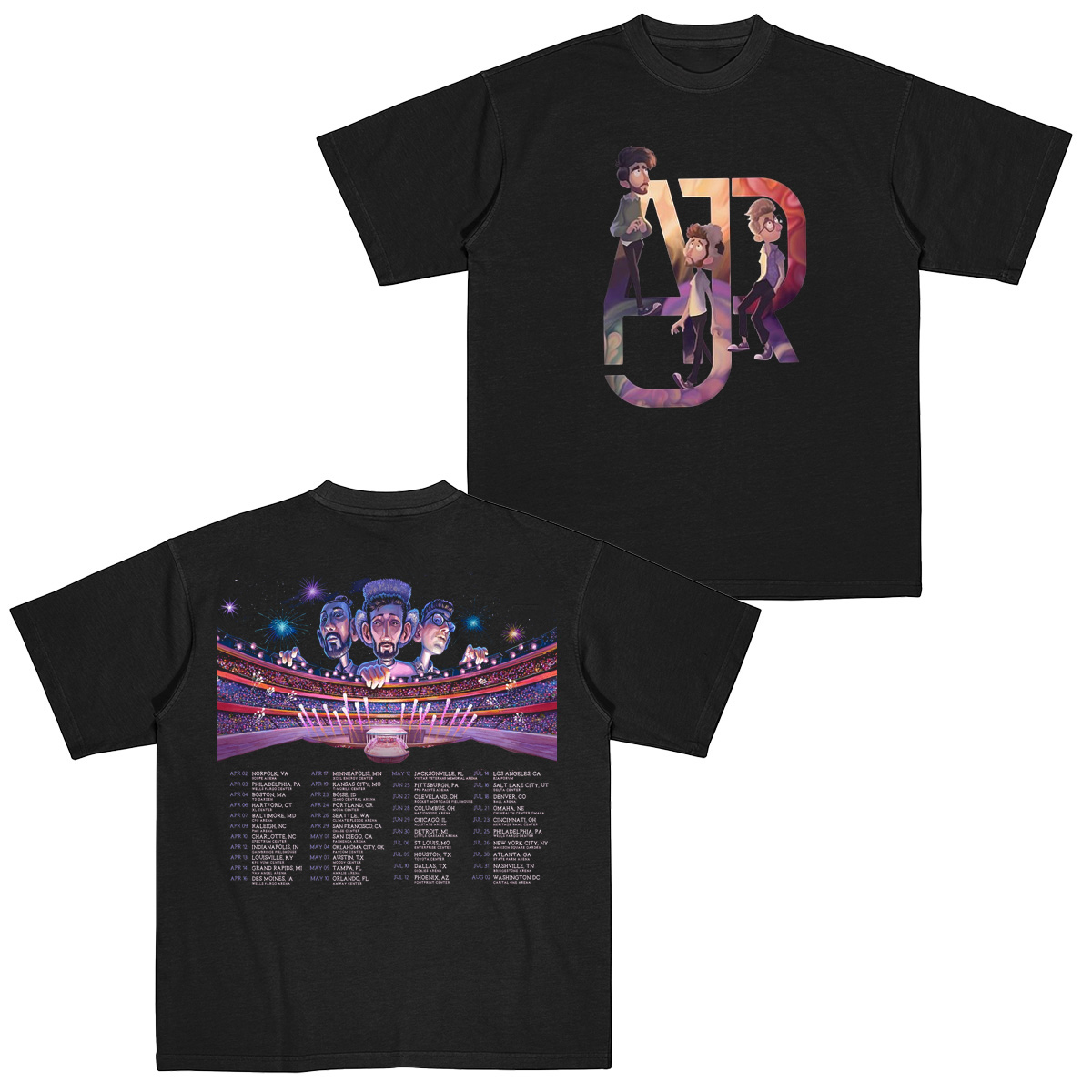 AJR 2024 Tour Cotton Unisex T-Shirt