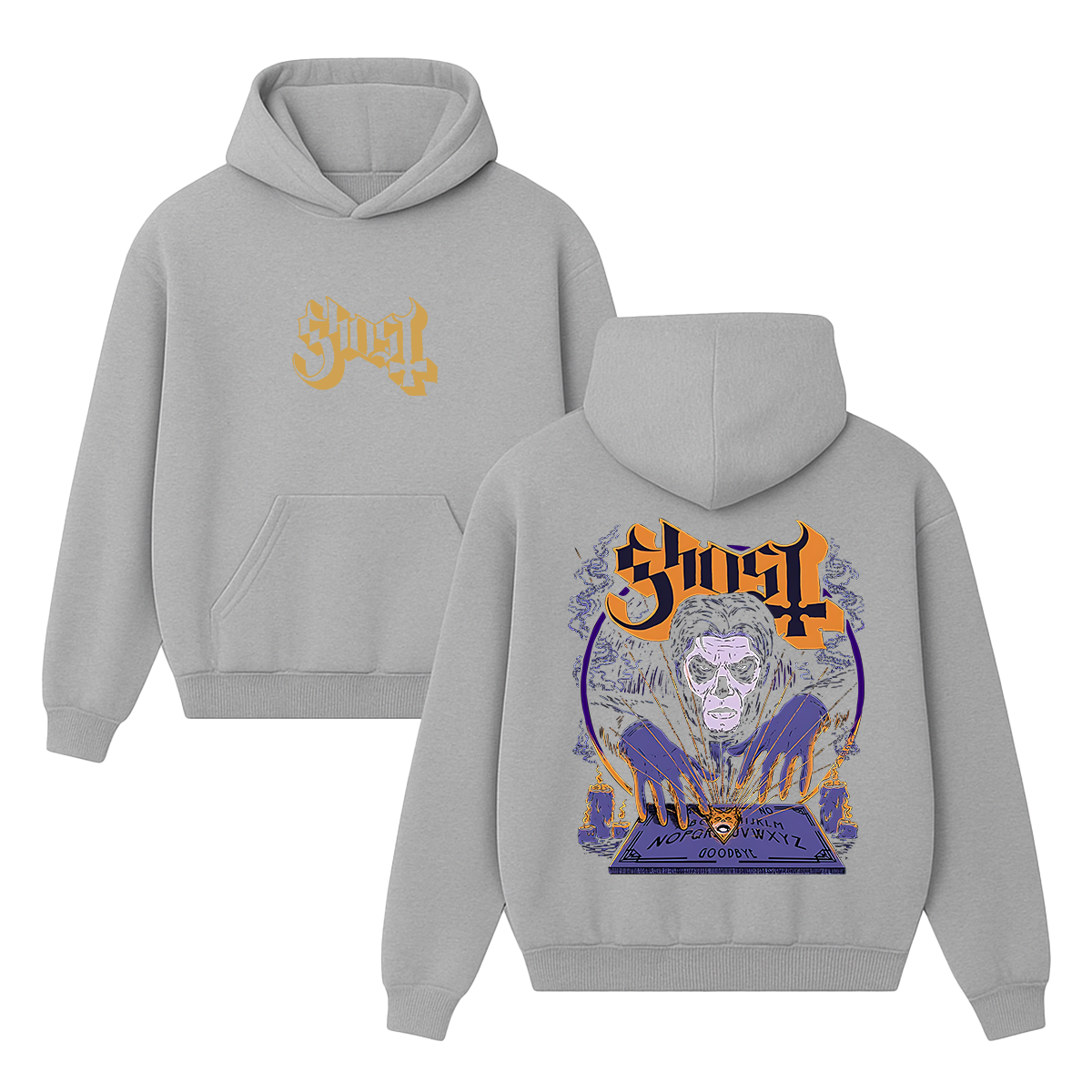 Ghost Cotton Unisex Hoodie