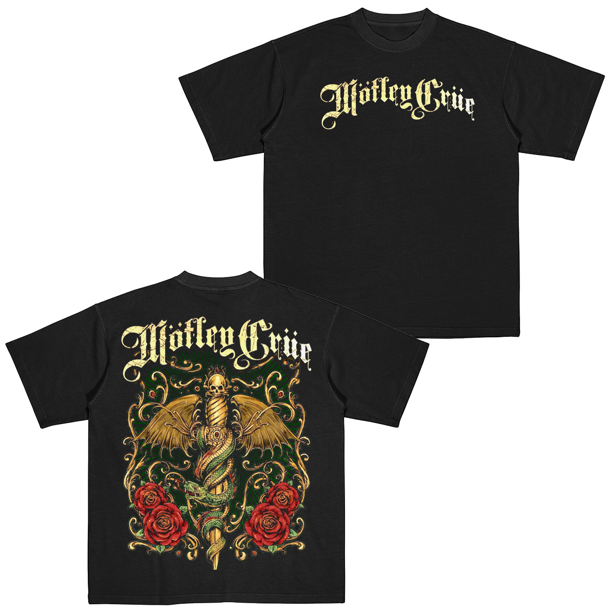 Motley Crue Cotton Unisex T-Shirt