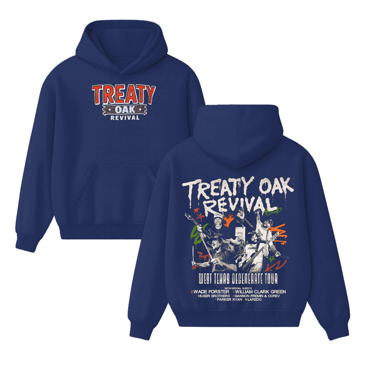 Treaty Oak Revival Unisex Cotton Hoodie