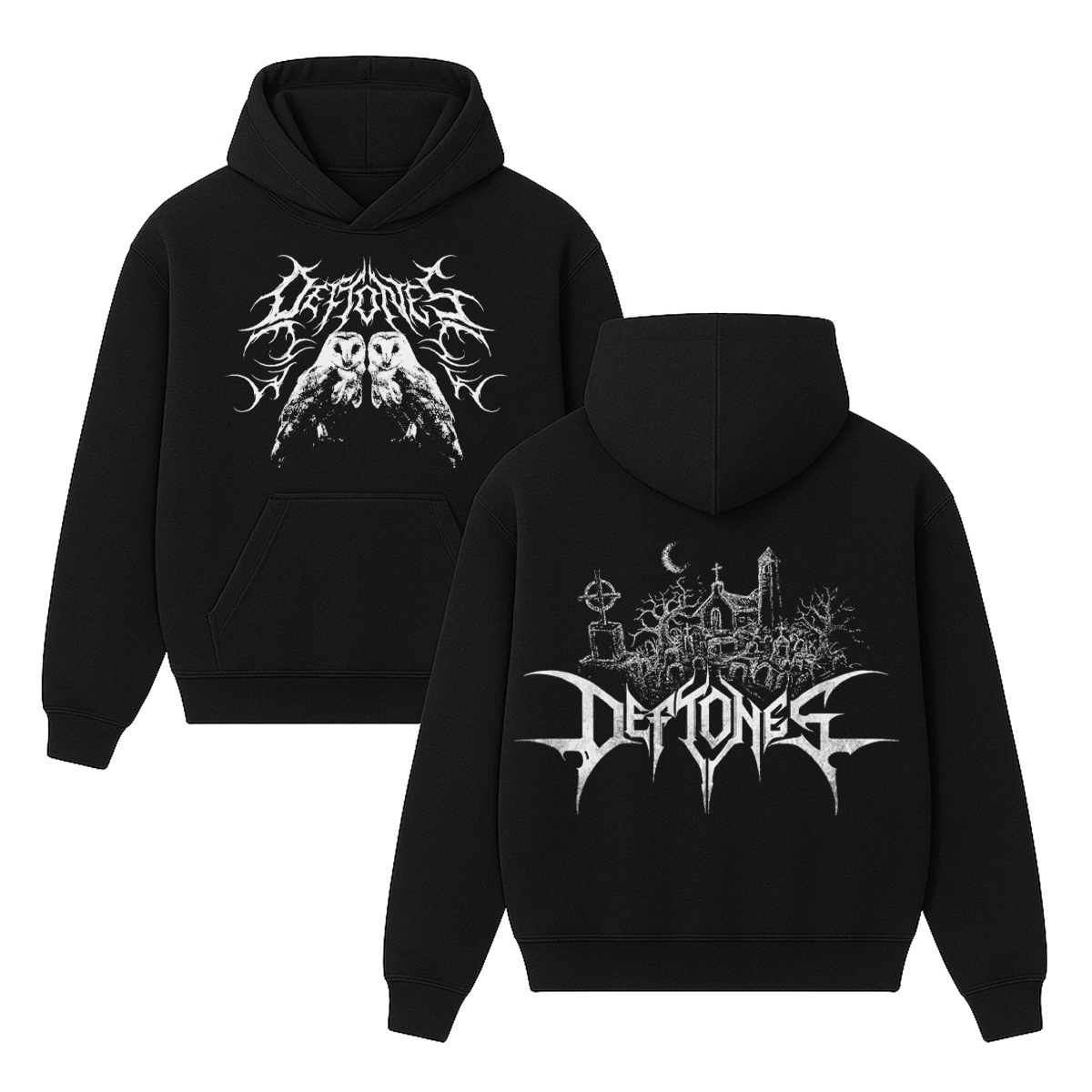 Deftones Unisex Cotton Hoodie