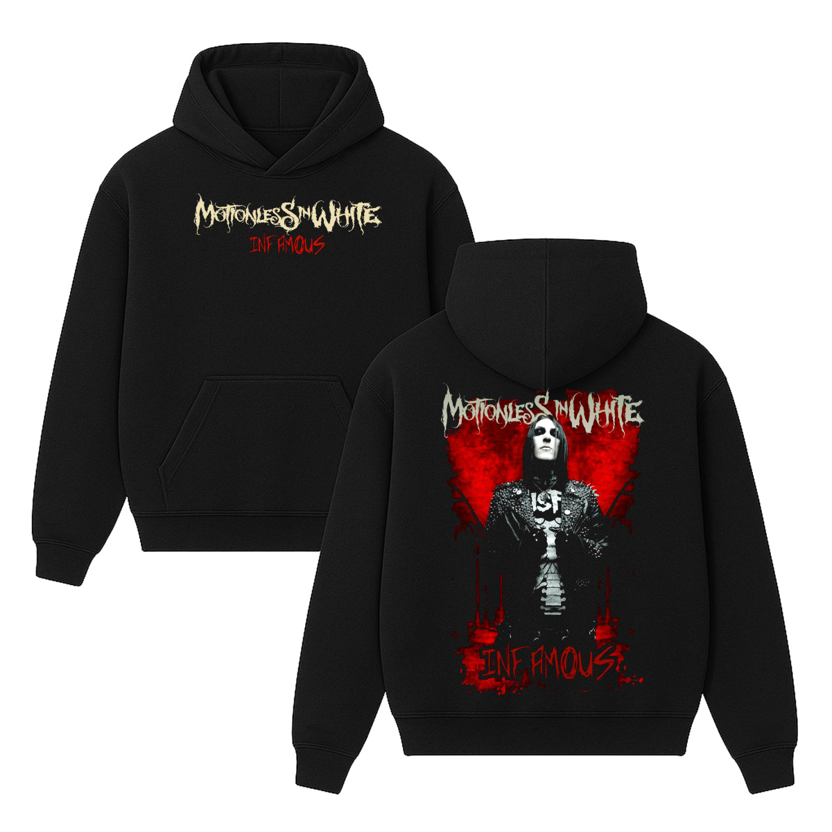 Motionless in White Unisex Cotton Hoodie