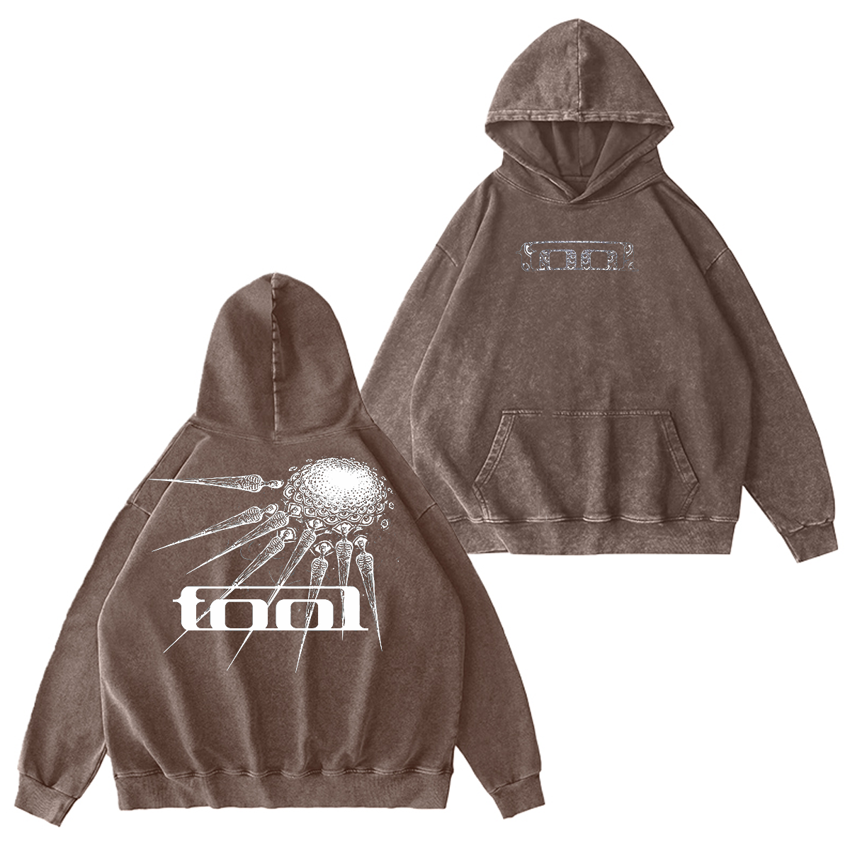 Tool Rammstein Essential Unisex Washed Hoodie