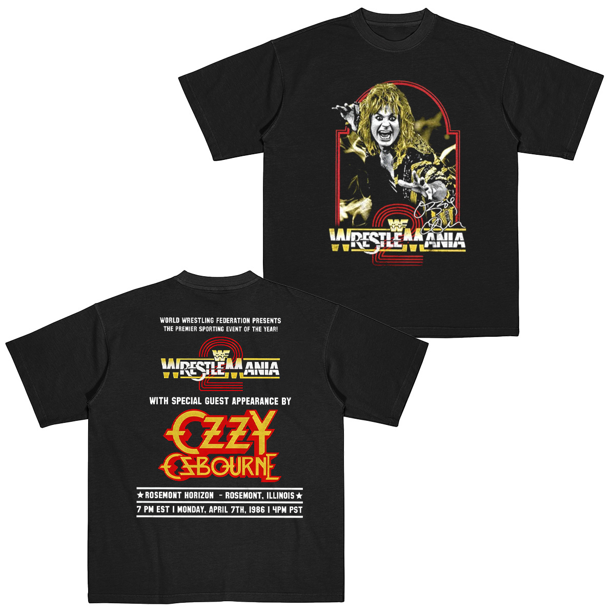 Ozzy Osbourne Cotton Unisex T-shirt