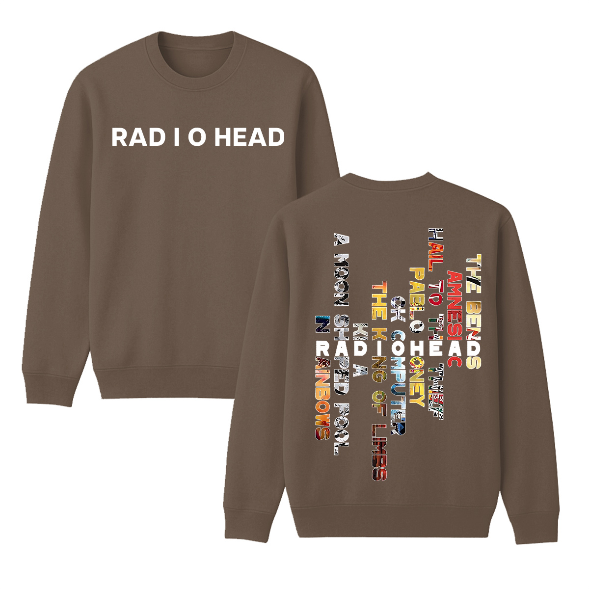 Radiohead Unisex Cotton Creneck Sweatshirt