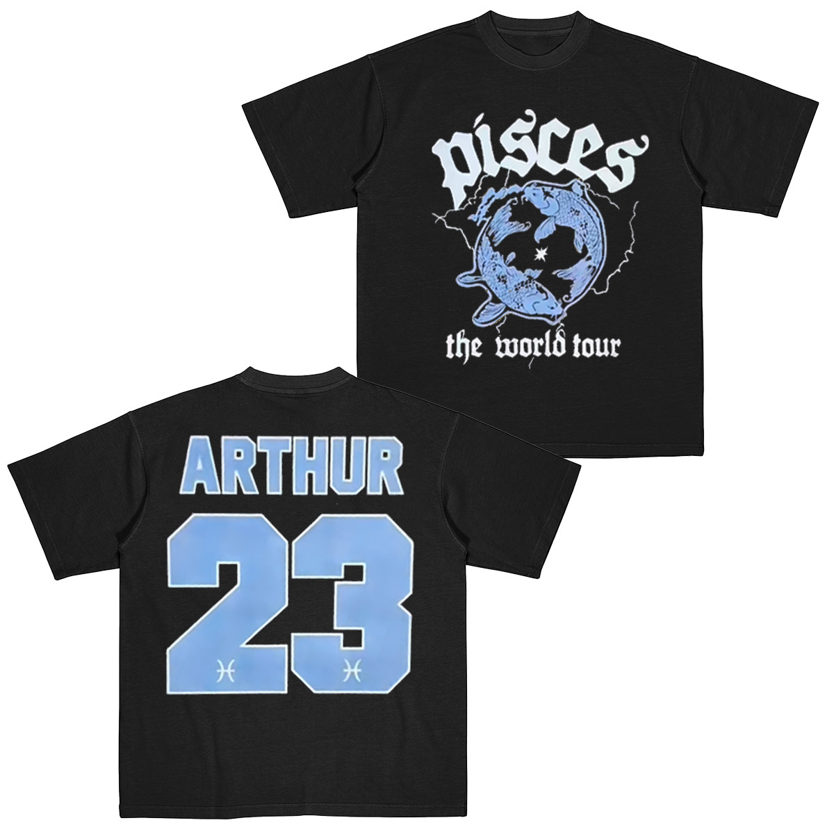 Pisces World Tour James Arthur Cotton Unisex T-shirt