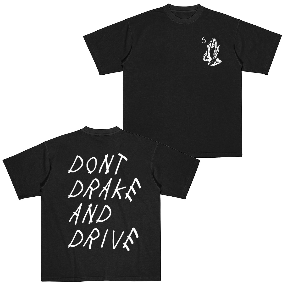 DONT DRAKE AND DRIVE Drake Cotton Unisex T-shirt