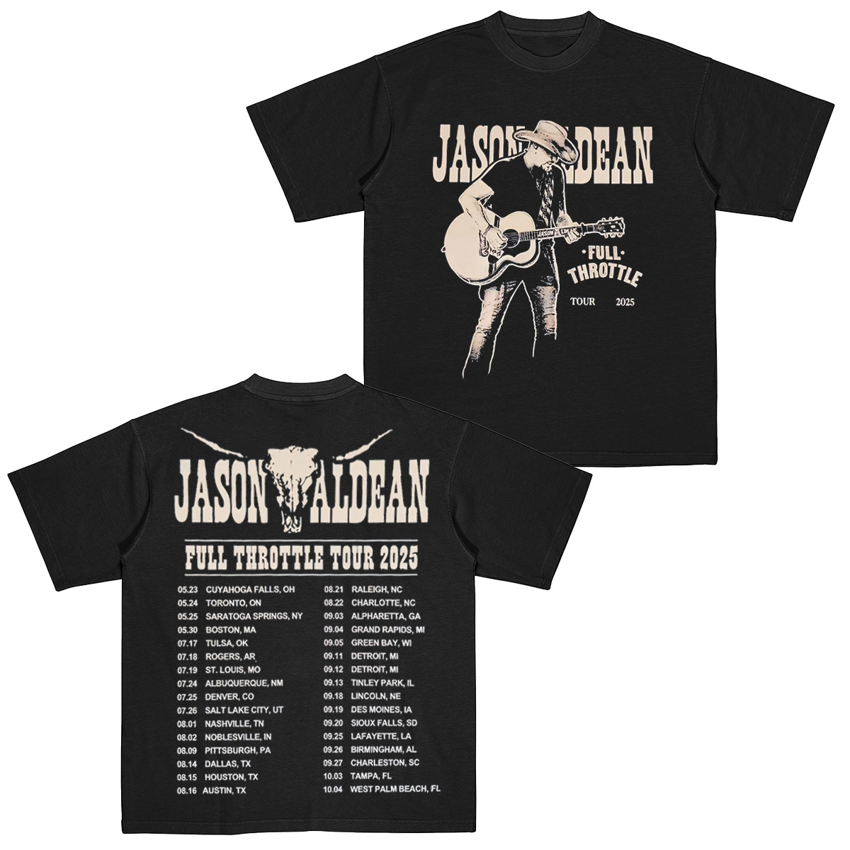 Jason Aldean Cotton Unisex T-shirt