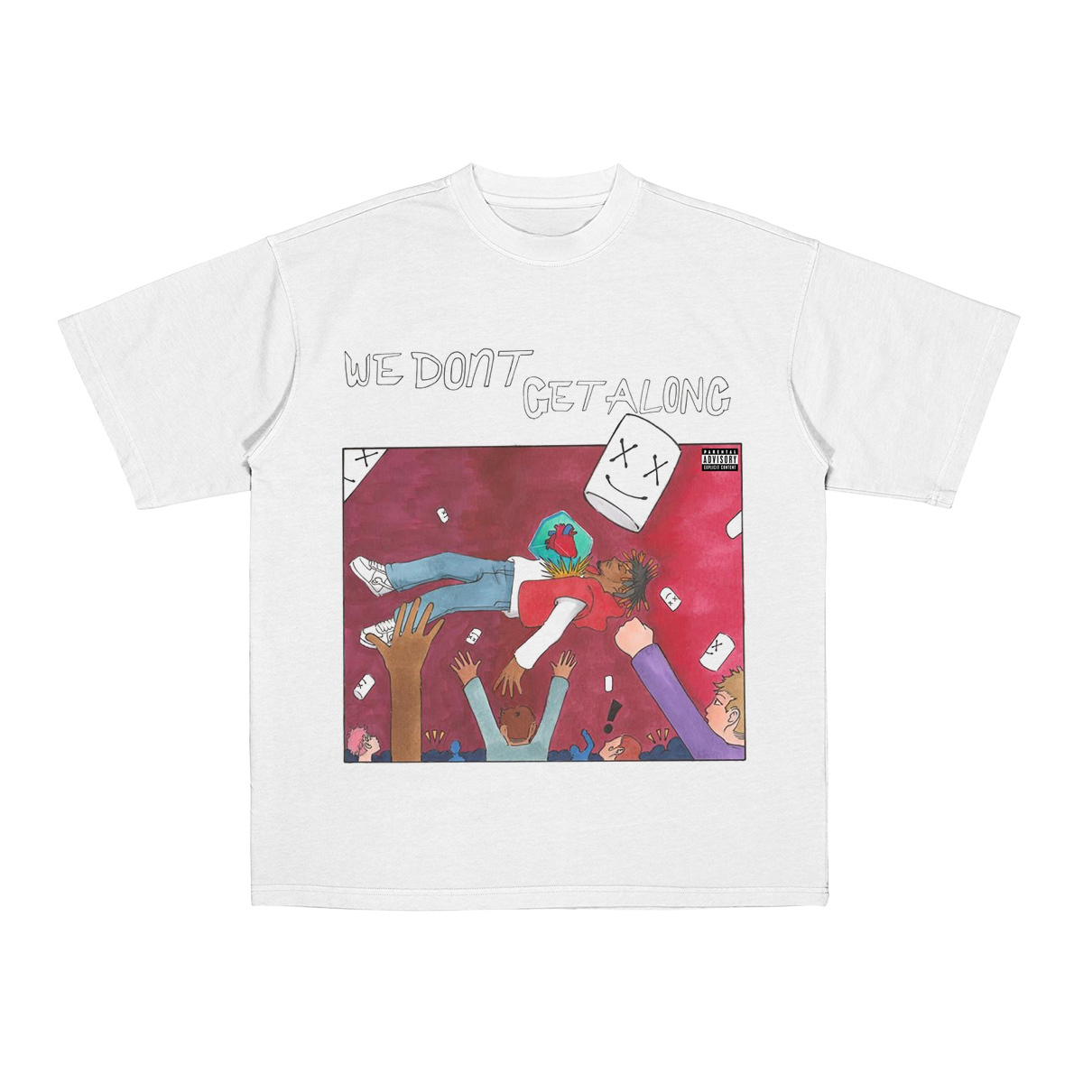 Juice WRLD We Don't Get Along Cotton Unisex T-shirt