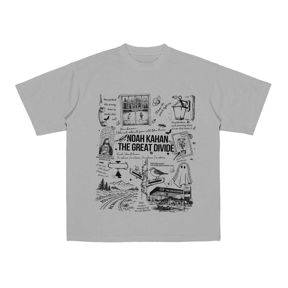 Noah Kahan The Great Divide Cotton Unisex T-shirt